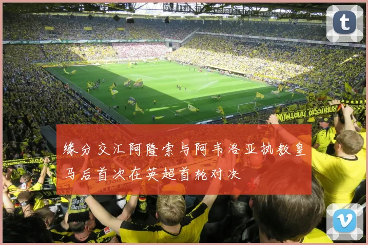 缘分交汇阿隆索与阿韦洛亚执教皇马后首次在英超首轮对决
