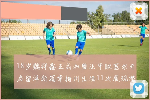 18岁魏祥鑫正式加盟法甲欧塞尔开启留洋新篇章梅州出场11次展现潜力